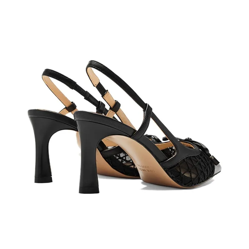 NINE WEST Slim Heel High Heels 8cm Women's-3