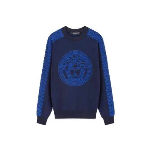 VERSACE Logo Printed Sweater