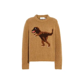 COACH Rexy Sweaters Unisex Camel