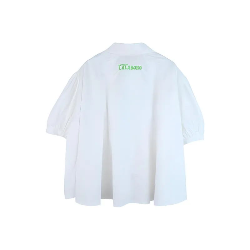 LALABOBO Shirts Women's White-1