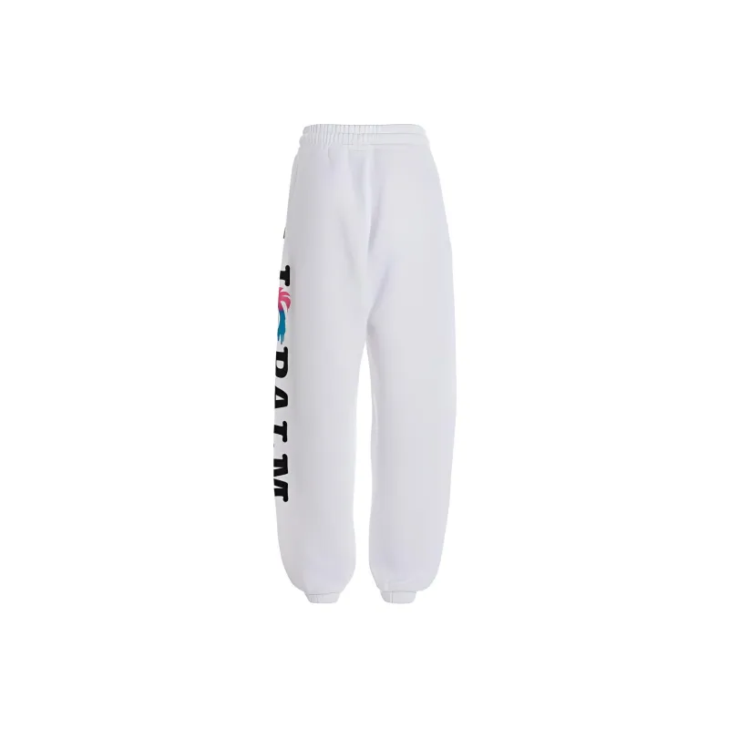 PALM ANGELS Logo Printed Drawstring Pants-1