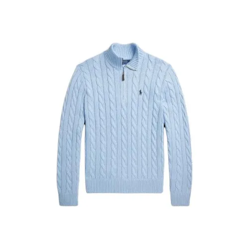 Polo Ralph Lauren Cable Knit Sweater Sweater Men's Blue