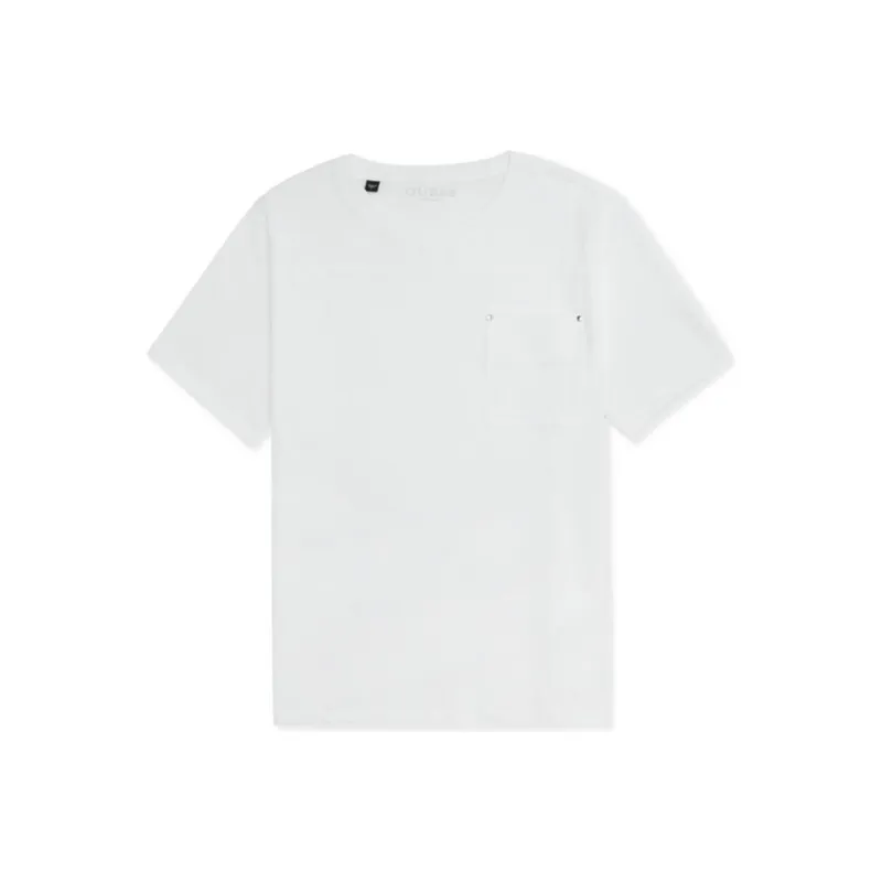 GUESS T Shirts Men White-0