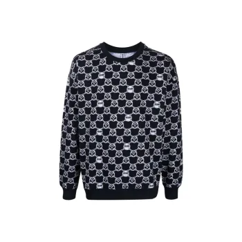 MOSCHINO Sweaters Men Blue