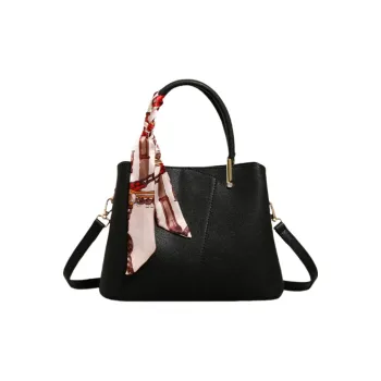 GATOER PU Crossbody One Shoulder Handbag Women's Black/Red