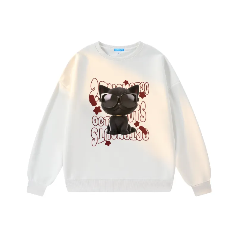Small Columns Under The Sea Sweatshirt Unisex-0