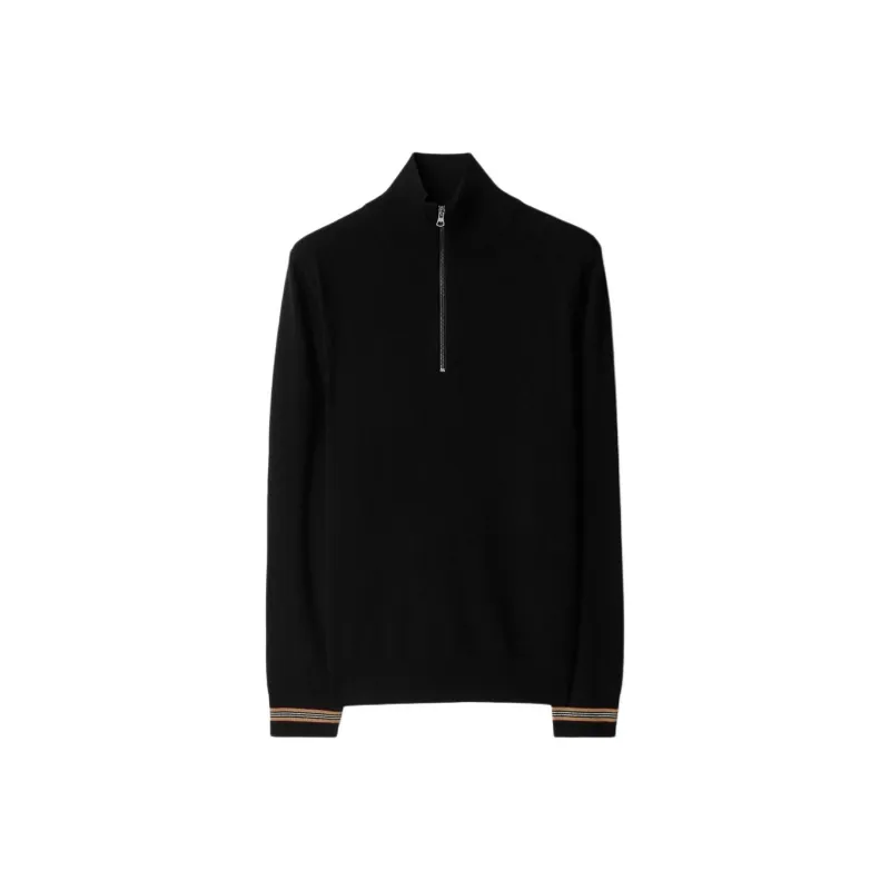 Burberry Sweaters Men Black-0