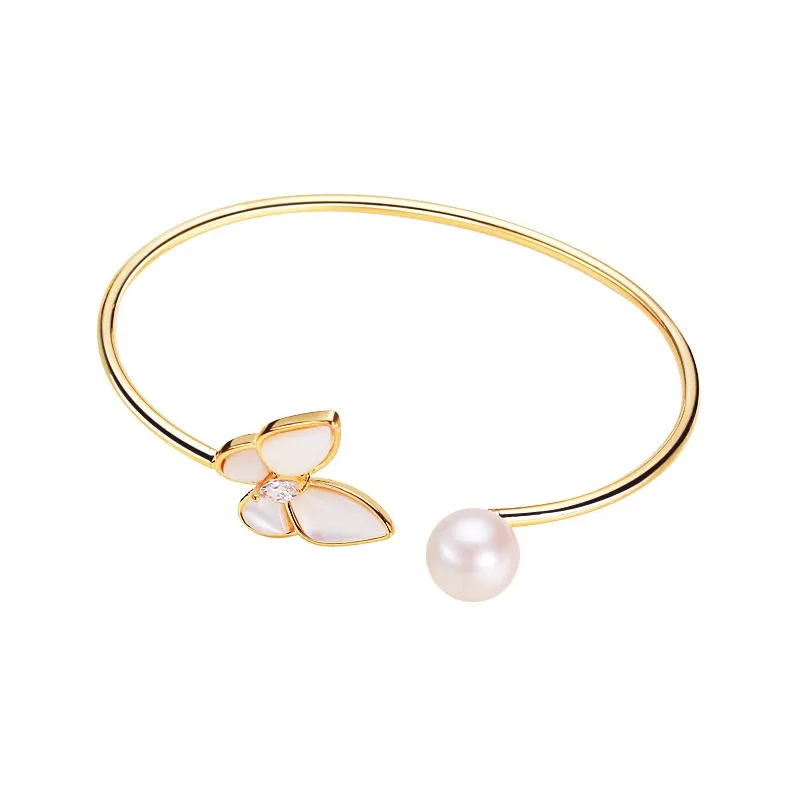 Andaozi Pearl Bangles Women's-2