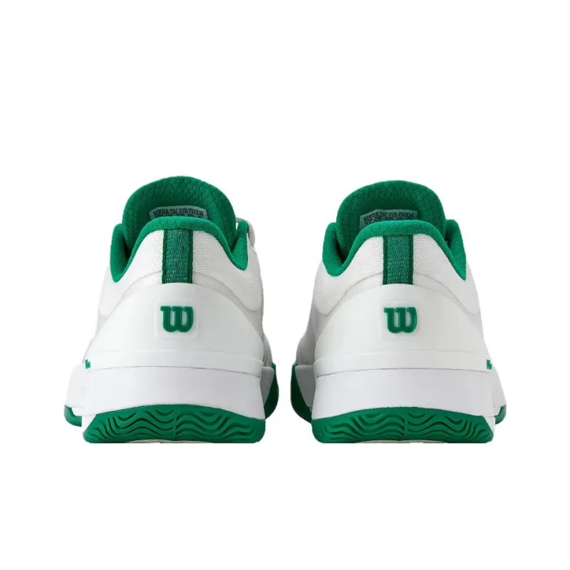 Wilson Intrigue Tour Anti Slip Wear Resistant Low Top Casual Shoes Women's White Green-4