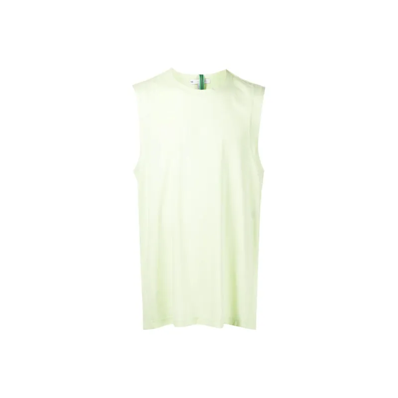 Y 3 Tank Tops Men Green-0