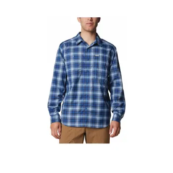 Columbia Silver Ridge UTILITY LITE Shirt Men Blue