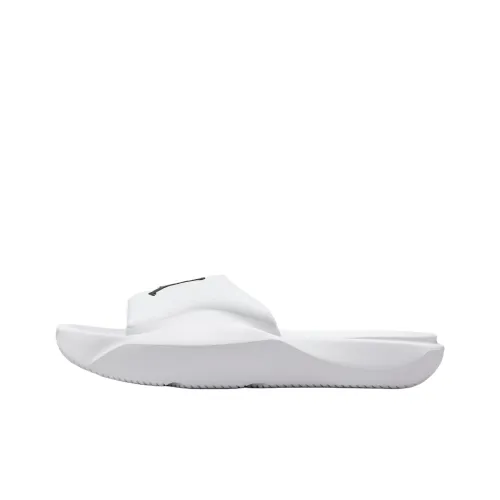 JORDAN Franchise Slide White Black