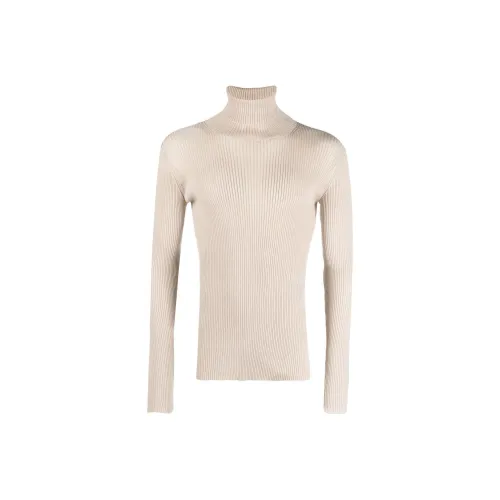 OFF WHITE Helvet Ribbed Long Sleeved Jumper