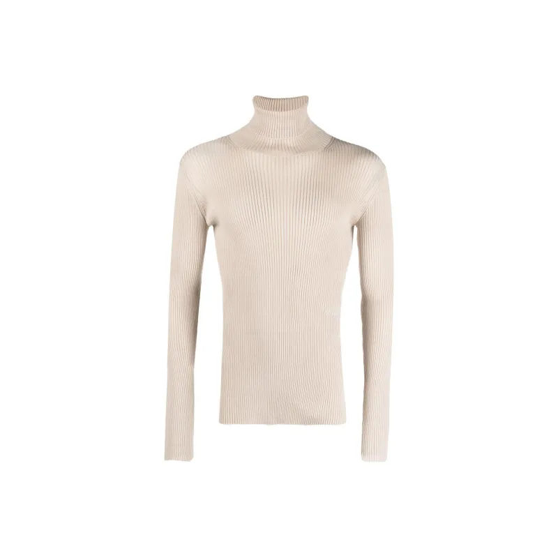OFF WHITE Helvet Ribbed Long Sleeved Jumper-0
