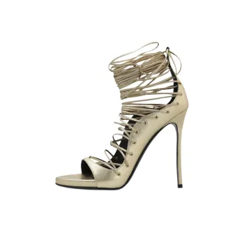 DSQUARED 2 130mm Leather Sandals Women's