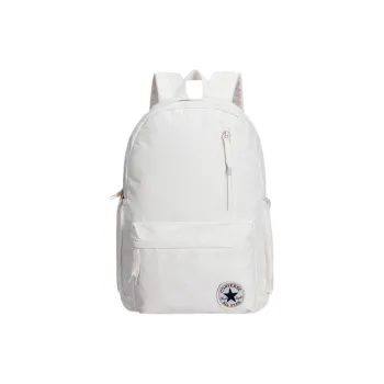 Converse Polyester Backpack Medium Size Women's White