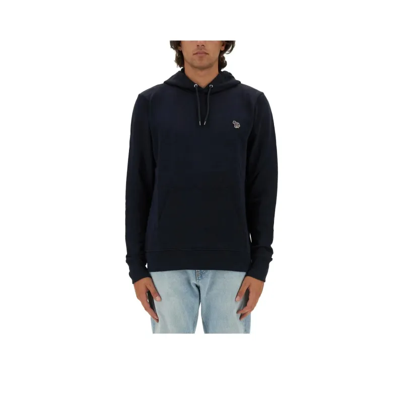 PS By Paul Smith Zebra Patch Drawstring Hoodie-0