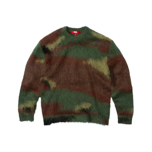 Supreme Junya Watanabe Cdg Man Brushed Camo Sweater