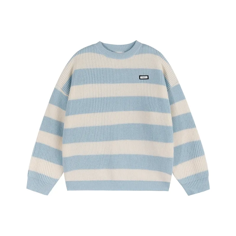 DARKCIRCLE Sweater Unisex Light Blue-0