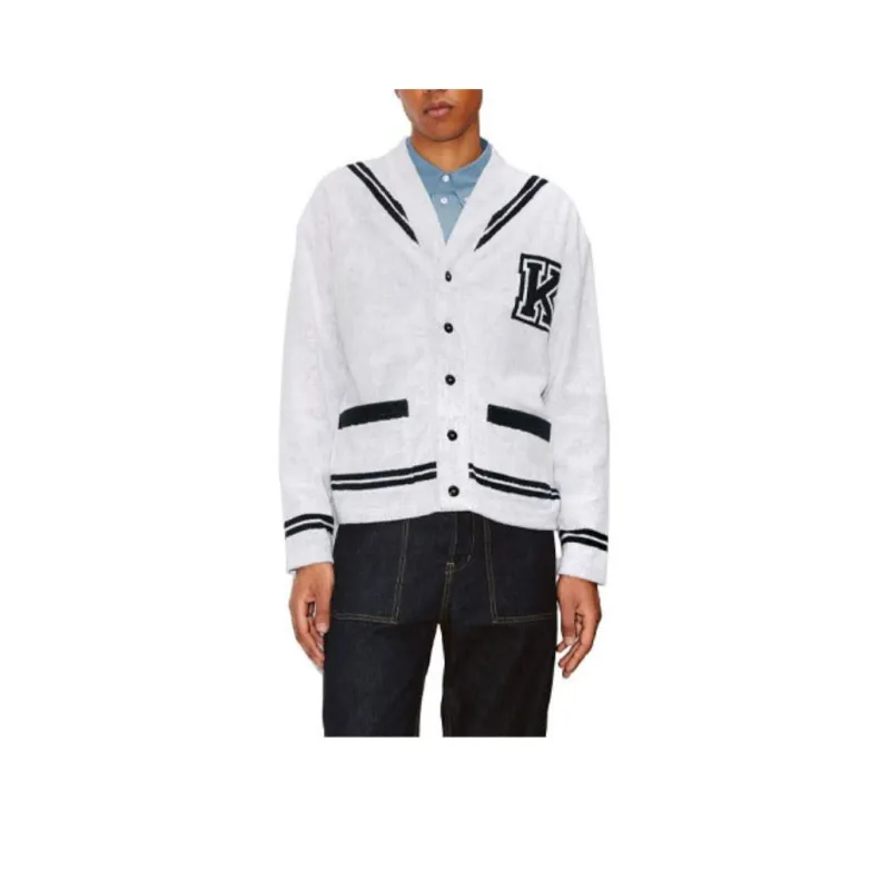 KENZO Sweaters Men Gray White-0