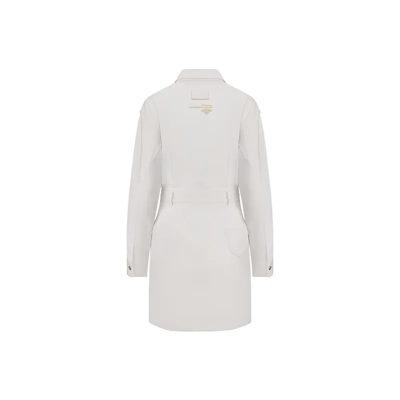 EVISU Long Sleeved Dresses Women's White-1