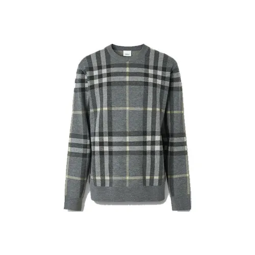 Burberry SS22 Sweater Men's Seal Gray