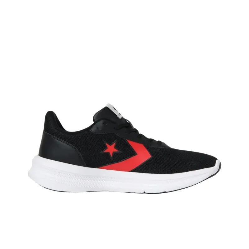 Converse DAYSTAR Anti Slip Wear Resistant Low Top Casual Running Shoes Unisex Black Red-1