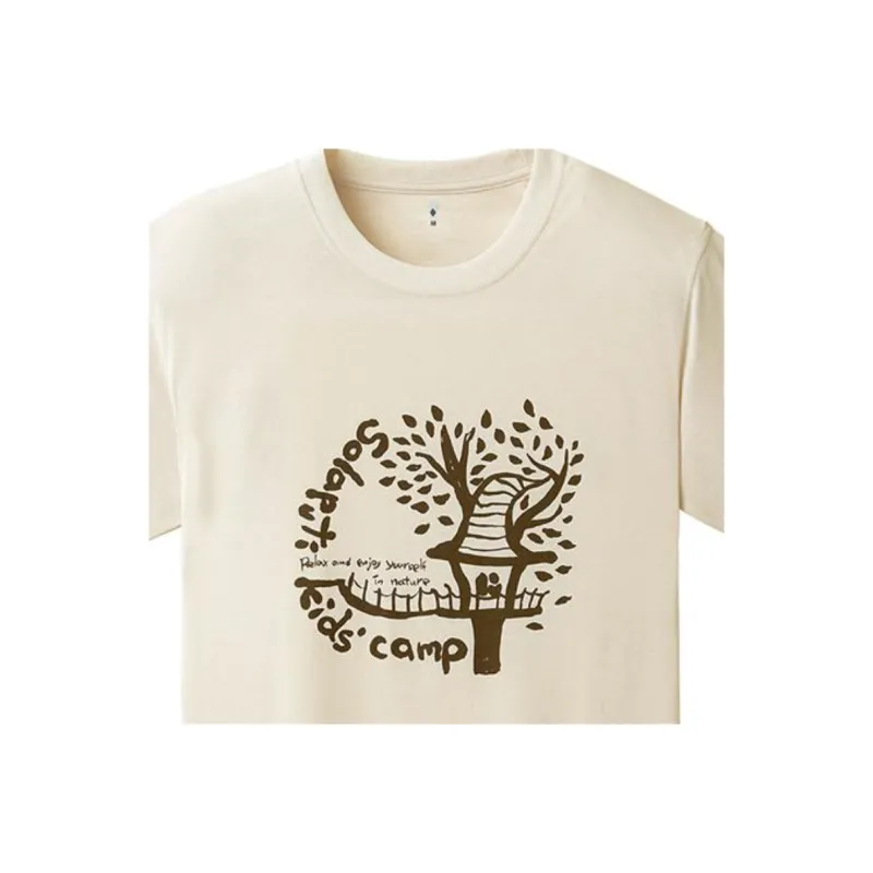 MONTBELL T Shirts Unisex Khaki-2