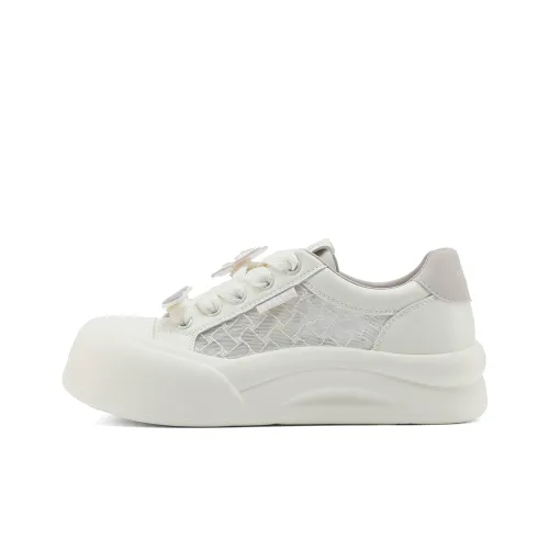 FIVE PLUS Anti Slip Wear Resistant Low Top Skateboard Shoes Women's