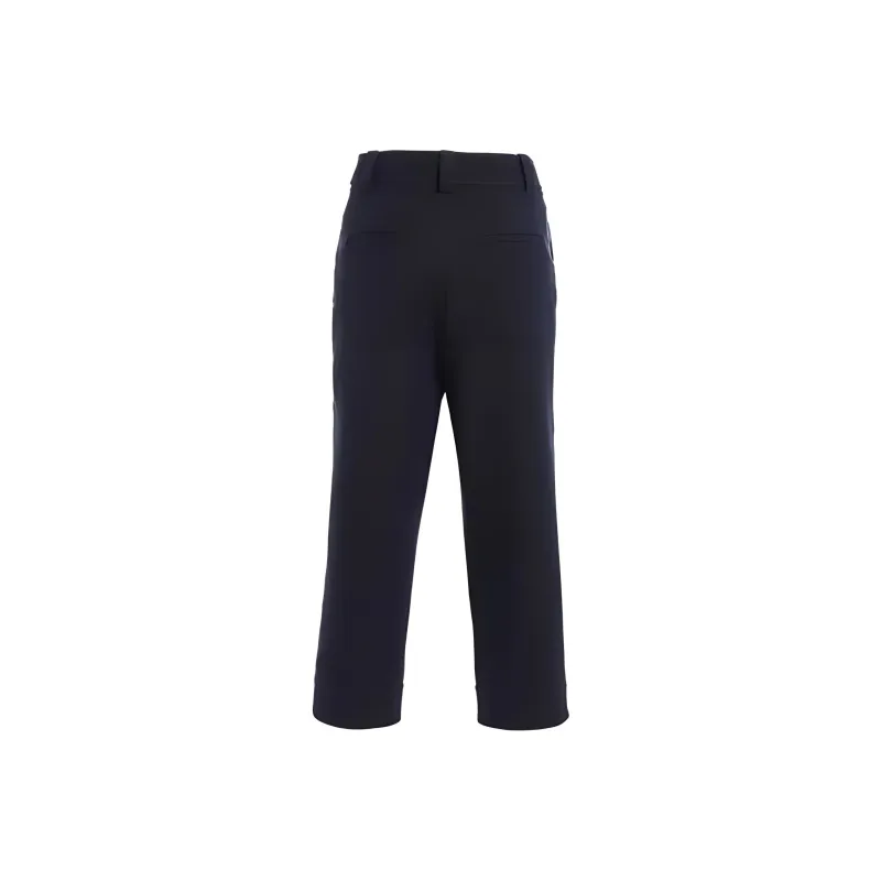 QIAOWANNI Casual Pants Women's Galaxy Blue-1