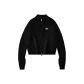 Women's Black Cropped