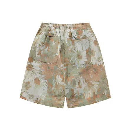 PAINT STAIN Casual Shorts Men's-3