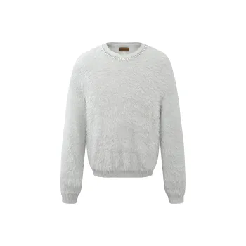 BIRTH OF ROYAL CHILD FW24 Sweater Unisex Light Gray