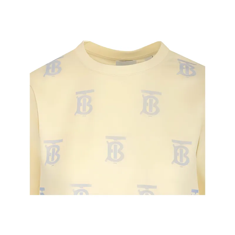 Burberry SS22 T Shirt Women's Yellow-4