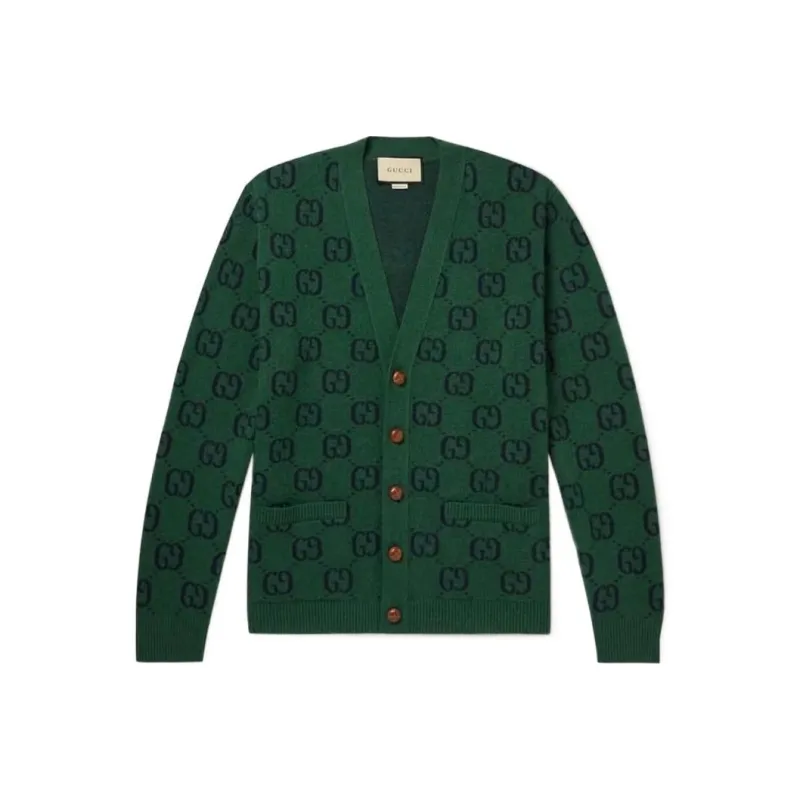 GUCCI Sweaters Unisex Green-0