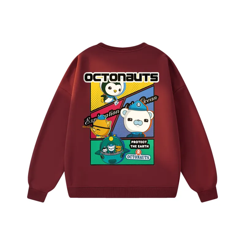 Small Columns Under The Sea Sweatshirt Unisex-10