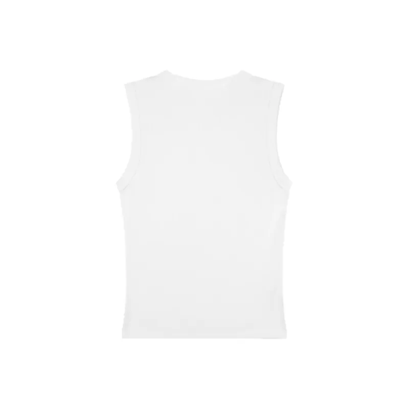Puppytown Tank Top Women's White-1