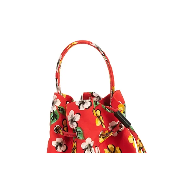 Balenciaga Recycled Sports Nylon Bucket Bags Handbags Extra Small Women's Multicolor-2