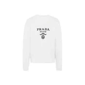 PRADA Cashmere Sweaters Men White