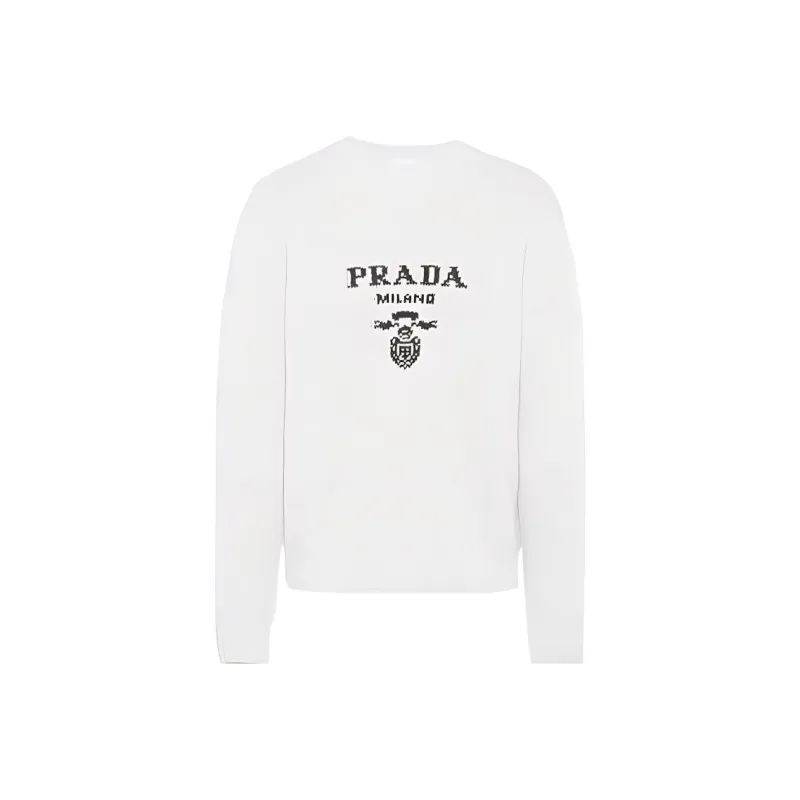 PRADA Cashmere Sweaters Men White-0