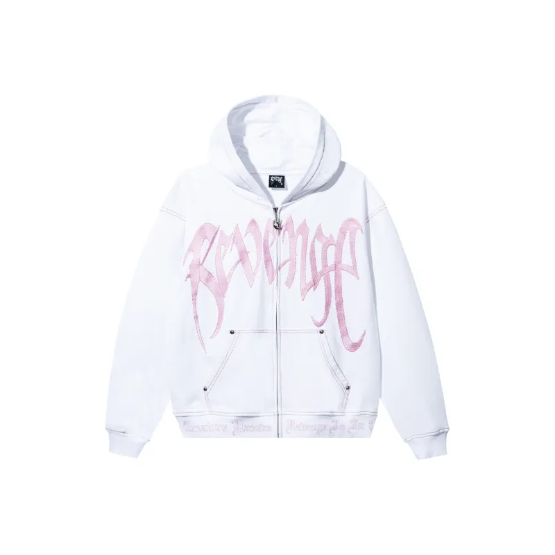 Revenge XXXTentacion Kill Contrast Zip Hoodie-0