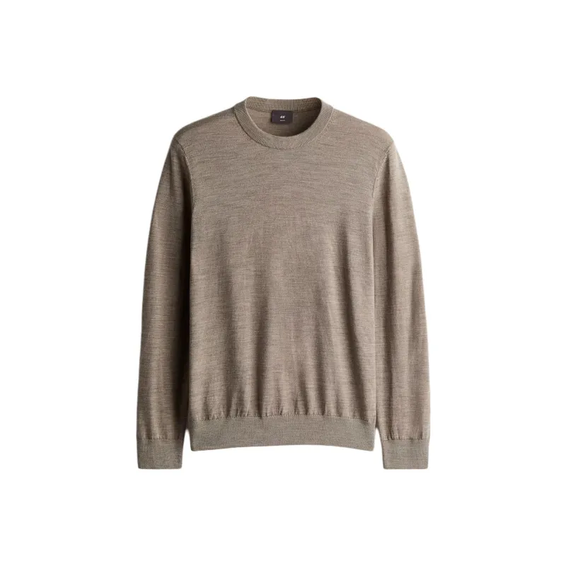H&M Sweaters Men Taupe-0
