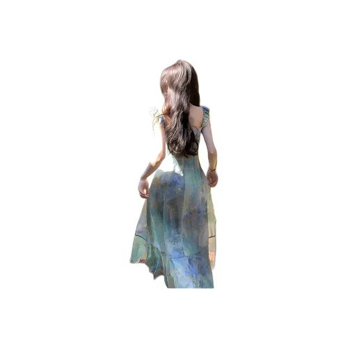 PLAY BUSH Slip Dresses Women's Multicolor