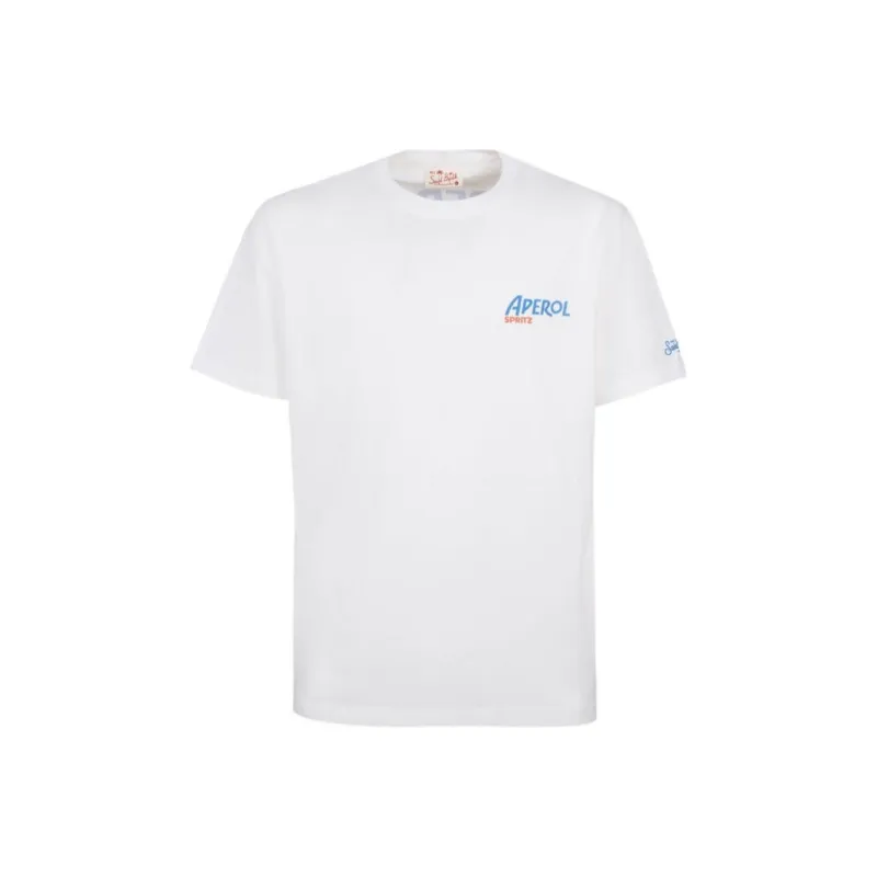 MC2 Saint Barth Text print Cotton T shirt-0