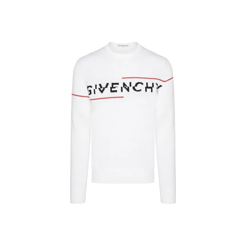 Givenchy Sweaters Men White-0