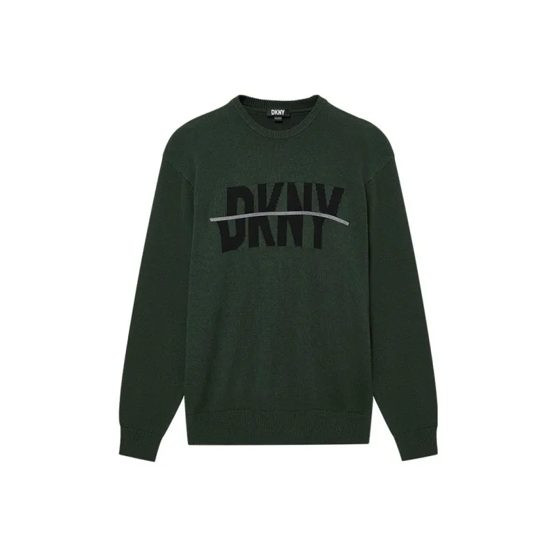 DKNY Sweaters Men Olive Green-0