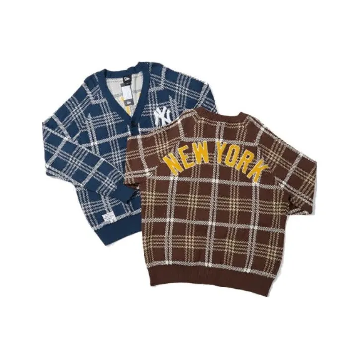 New Era Knitwear Unisex Brown-1