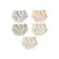 5 Pack[Blue+Nude Pink+Green+White+White]