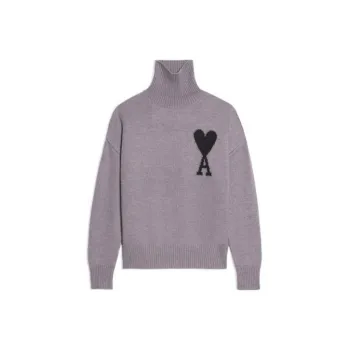 AMIPARIS Ami De Coeur Roll neck Jumper