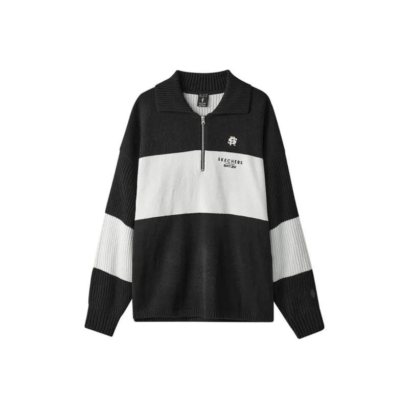 Skechers x Romantic Crown Sports Life Collection Sweatshirt Unisex Agate Black-0